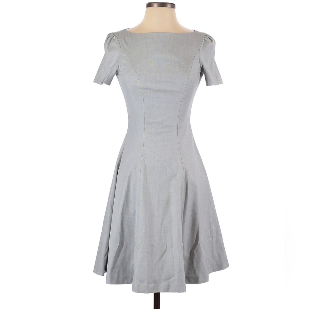 H&M Fitted Cap Sleeve a-line Short Dress Sz 0